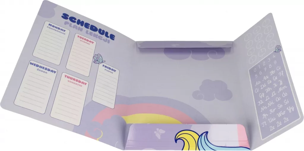 Teczka z gumką A4. Unicorn - tantis.pl