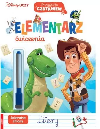 Elementarz ćwiczenia. Litery. Disney uczy - tantis.pl
