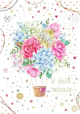 Kartka okolicznościowa Imieniny