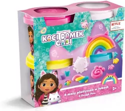 Epee. Koci Domek Gabi 4 masy plastyczne w tubach 60067