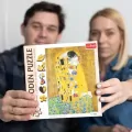 Trefl. Puzzle drewniane 200. Pocałunek Gustav Klimt - tantis.pl