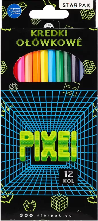 Kredki ołówkowe Pixel 12kol - tantis.pl