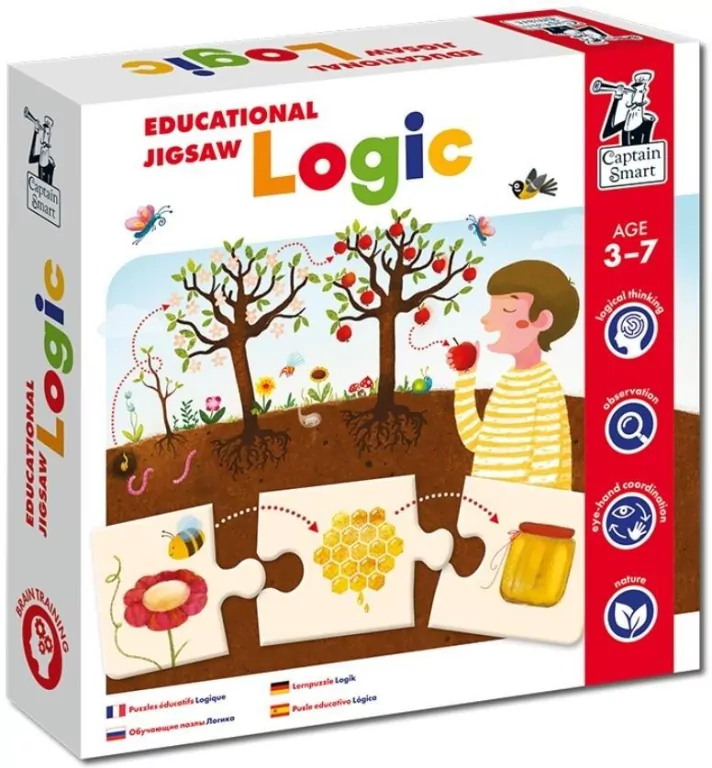 Captain Smart. Educational Jigsaw Logic - tantis.pl