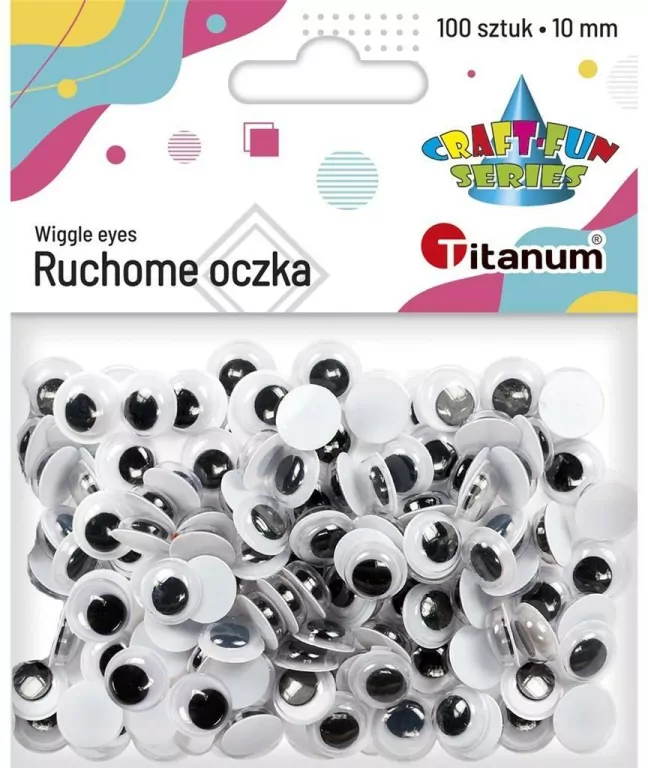 Oczy  - elementy dekoracyjne 10mm - tantis.pl