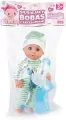 Lalka Natalia siusiający bobas z akcesoriami 30cm - tantis.pl