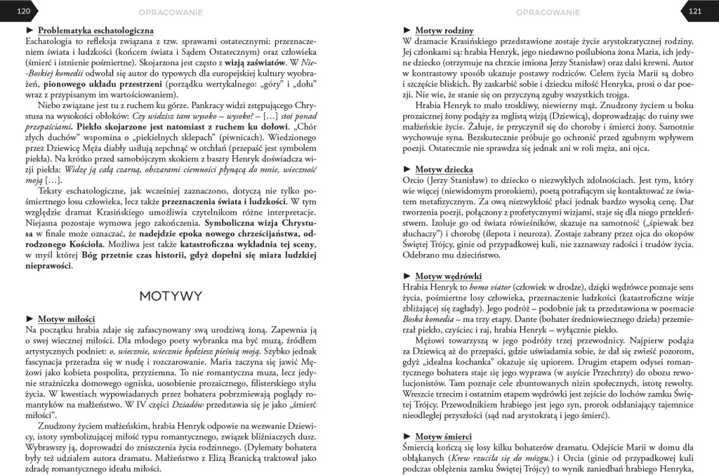 Lektury z opracowaniem. Nie-Boska komedia - tantis.pl