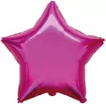 Balon foliowy Gwiazda ciemnoróżowy 45cm - tantis.pl