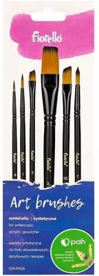 Pędzle artystyczne nylonowe