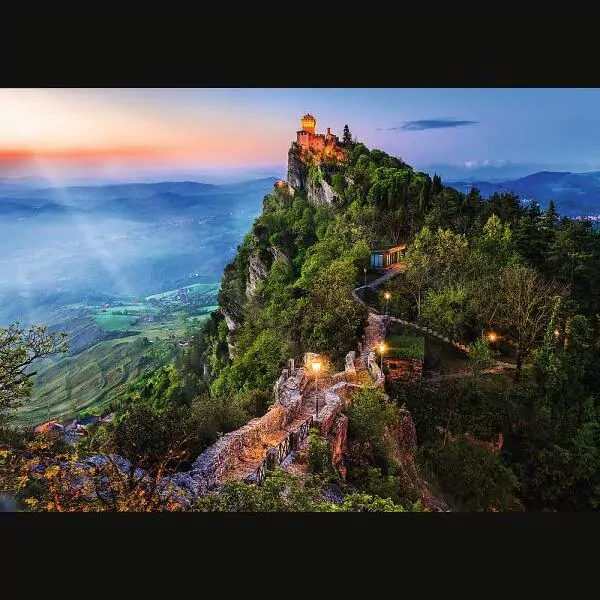Puzzle 1000. Wieża Cesta, San Marino - tantis.pl