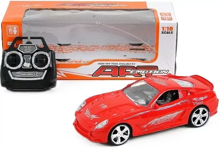 Auto sportowe R/C 4 funkcje 1:18 - tantis.pl