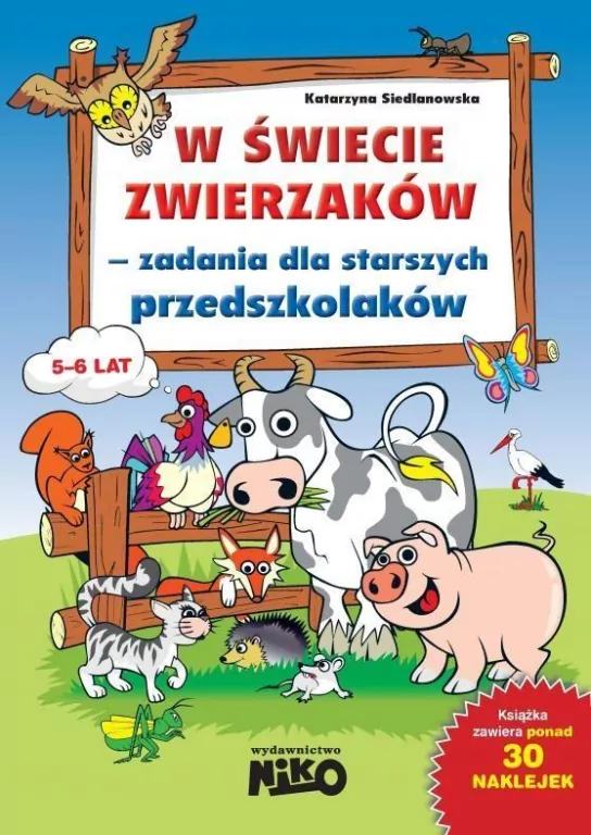 W świecie zwierzaków. Zadania dla starszych przedszkolaków - tantis.pl