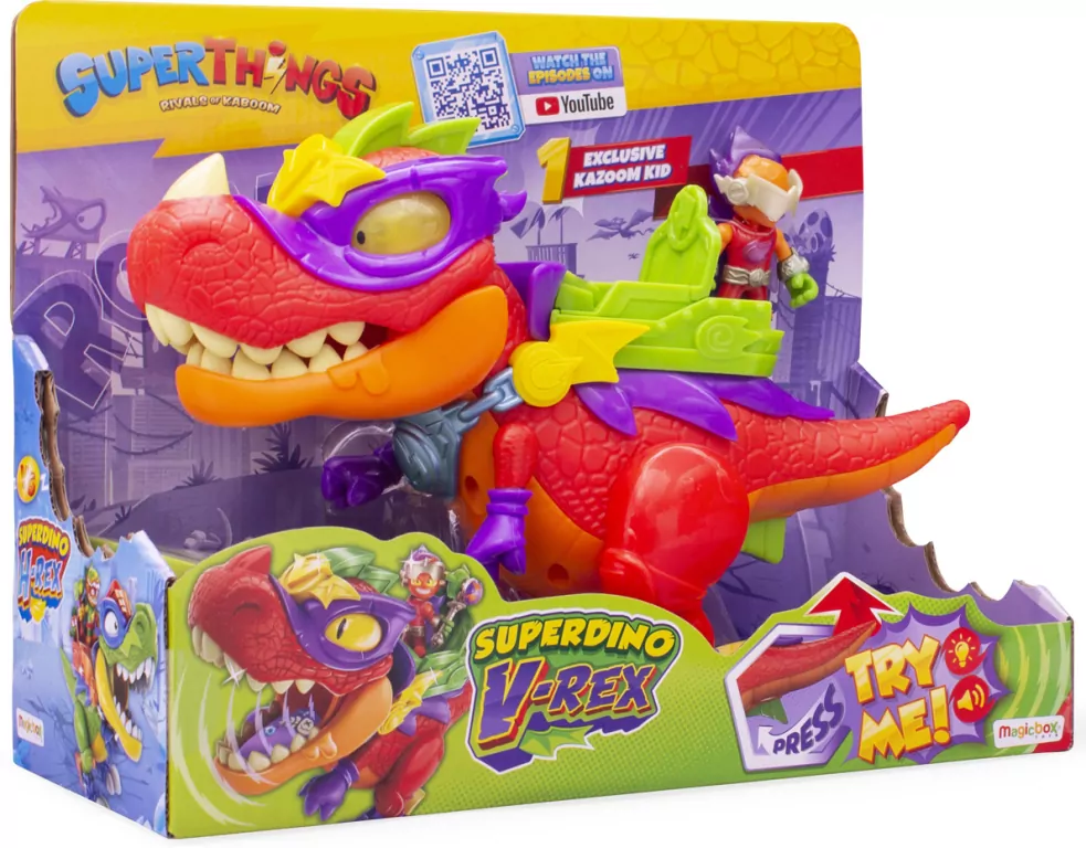 Super Things Zings Dinozaur V-Rex - tantis.pl