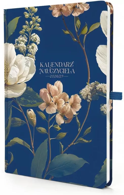 Kalendarz 2026/27 A5 Nauczyciela Tygodniowy Kwiaty - tantis.pl