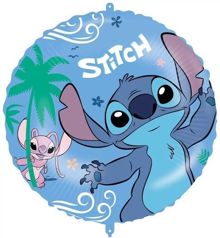 Balon foliowy Stitch&Angel Disney 46cm - tantis.pl