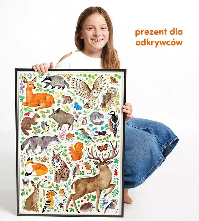 CzuCzu. Dzika przyroda. Puzzle odkrywcy. 12+ - tantis.pl
