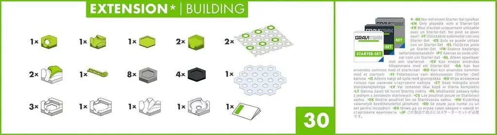 Ravensburger. Gravitrax, zestaw uzupełniający Budowle - tantis.pl