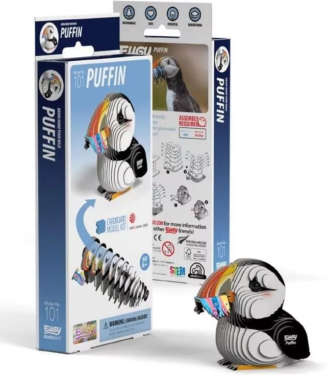 Maskonur Zwyczajny Eugy. Eko Układanka 3D - tantis.pl