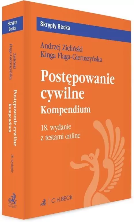 Postępowanie cywilne. Kompendium z testami online - tantis.pl