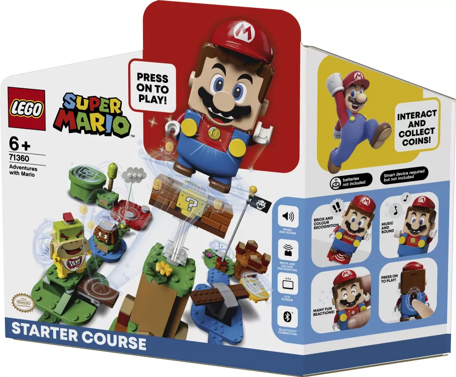 LEGO® Super Mario. Przygody z Mario — zestaw startowy. 71360 - tantis.pl