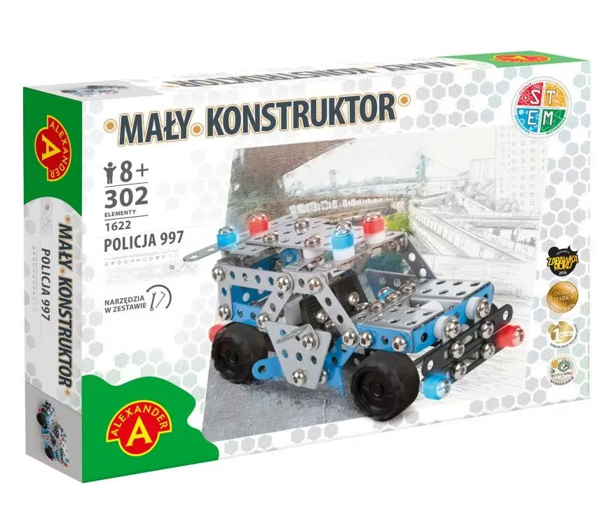 Policja 997. Mały konstruktor - tantis.pl