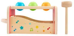 Drewniane cymbałki z przebijakiem. Fisher-Price - tantis.pl