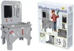 Warsztat majsterkowicza drewniany szary