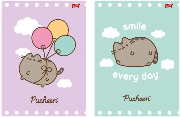 Zeszyt Pusheen. A4/32K kratka. 15 sztuk - tantis.pl