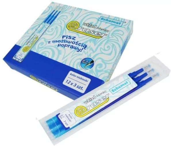 Wkład ścieralny. Eraser. Niebieski - tantis.pl