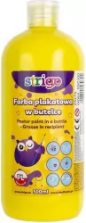 Farba plakatowa w butelce 500ml. Żółta