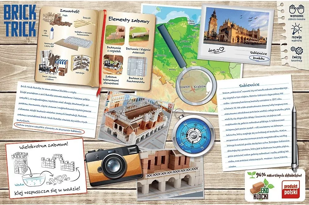 Buduj z cegły. Podróże. Sukiennice - tantis.pl