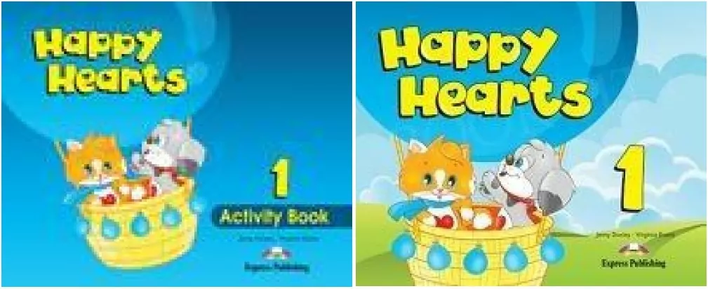 Pakiet: Happy Hearts 1. Pupil's Book. Podręcznik / Happy Hearts 1. Activity Book. Zeszyt ćwiczeń. - tantis.pl