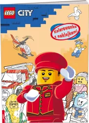 LEGO® City. Kolorowanka z naklejkami