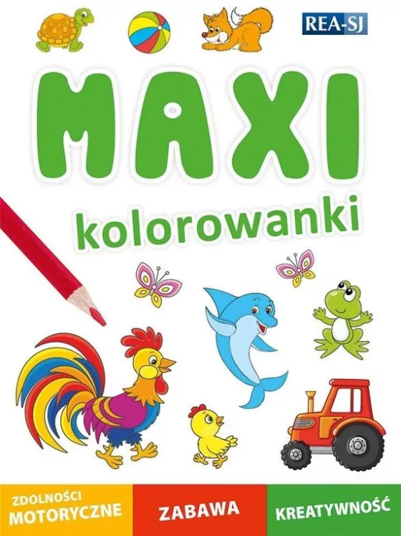 Maxi. Kolorowanki - tantis.pl