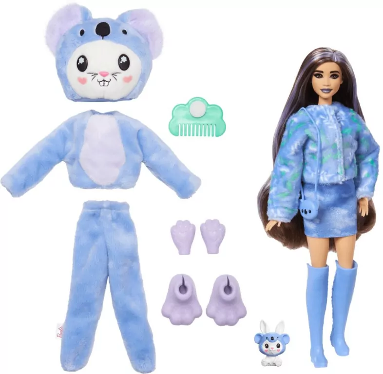 Barbie Color Reveal. Lalka Króliczek-Koala HRK26 - tantis.pl