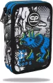 Piórnik podwójny z wyposażeniem Coolpack Jumper 2 T-Rex - tantis.pl
