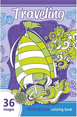 Kolorowanka antystresowa 124x197 Traveling 36