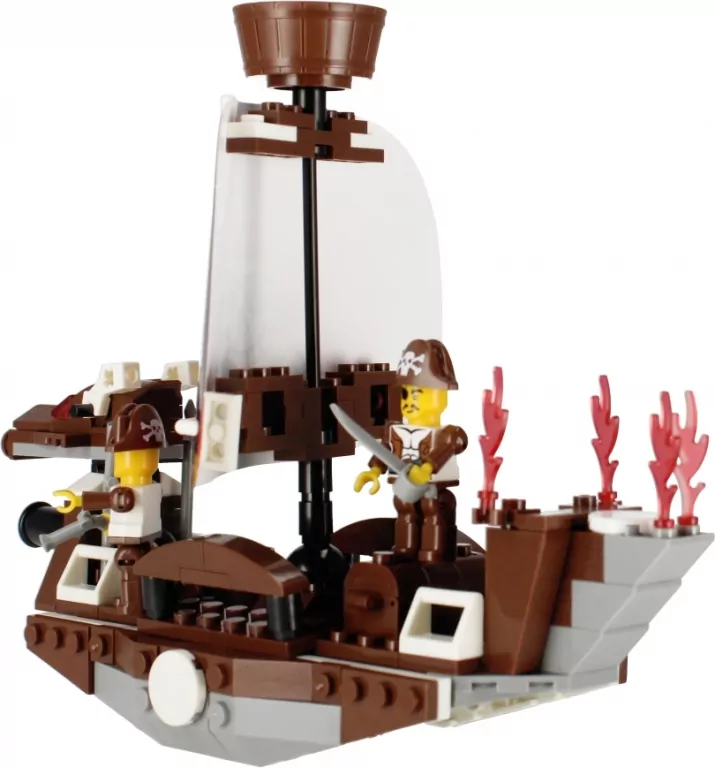 Klocki konstrukcyjne Alleblox Pirat 204 elementy AB9010 - tantis.pl