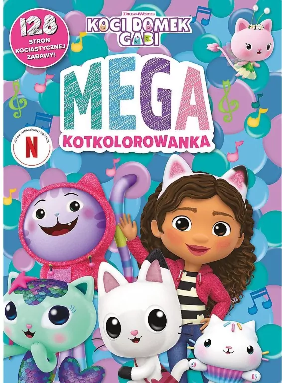 Mega KOTkolorowanka. Koci Domek Gabi - tantis.pl