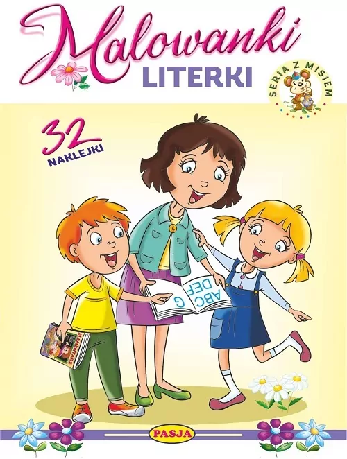 Malowanki literki. Seria z misiem - tantis.pl