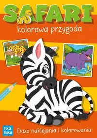 Safari kolorowa przygoda z naklejkami - tantis.pl