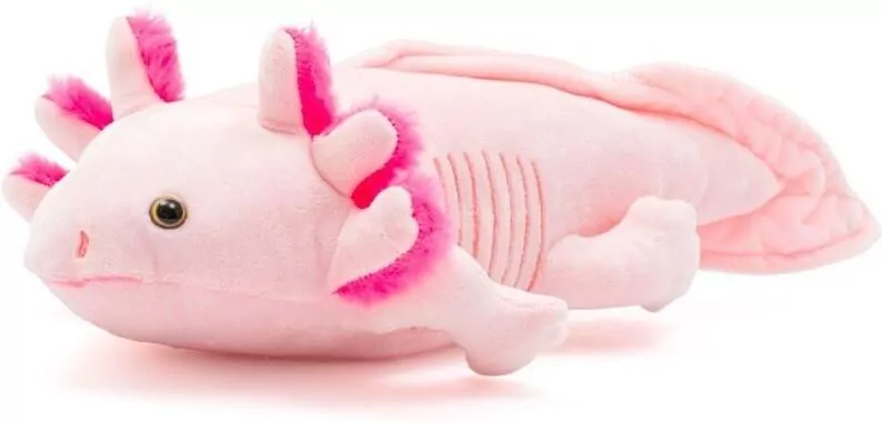 Pluszowy Axolotl 45cm różowy - tantis.pl