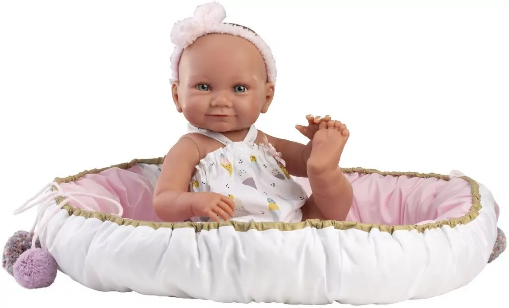 Lalka winylowa bobas Nica w kokoniku 40cm - tantis.pl