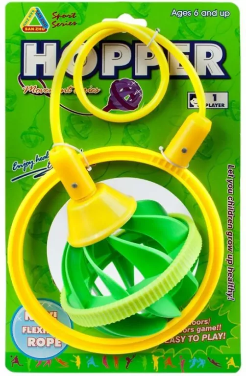 Piłka do przeskakiwania 1 sztuka mix kolorów - tantis.pl