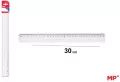 Linijka plastikowa 30cm - tantis.pl