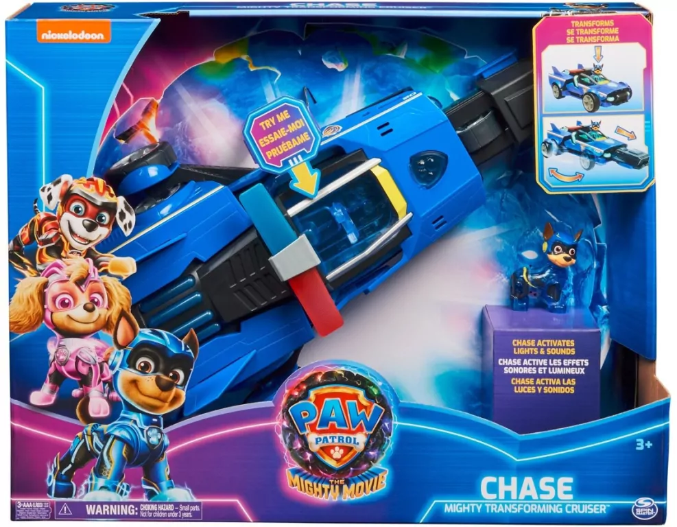 Pojazd Chase Deluxe Psi Patrol Film 2 - tantis.pl