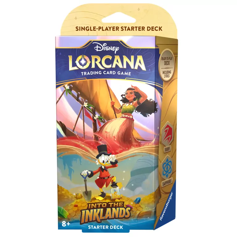 Ravensburger. Disney Lorcana (Set03) starter deck set B - tantis.pl