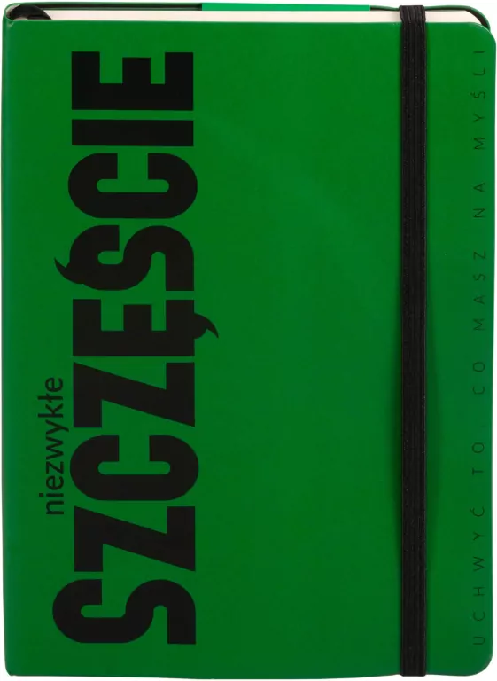 Notes A5 linia Szczęście zielony - tantis.pl