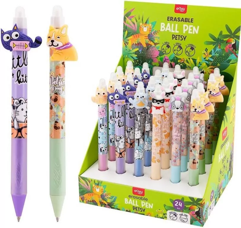 Długopis automatyczny wymazyw. nieb  EASY - tantis.pl