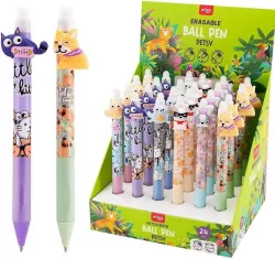 Długopis automatyczny wymazyw. nieb  EASY