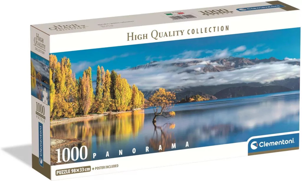 Puzzle 1000 Panorama Wanaka's Golden Reflections - tantis.pl